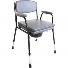 Silla Orinal Acolchada con Inodoro Portátil